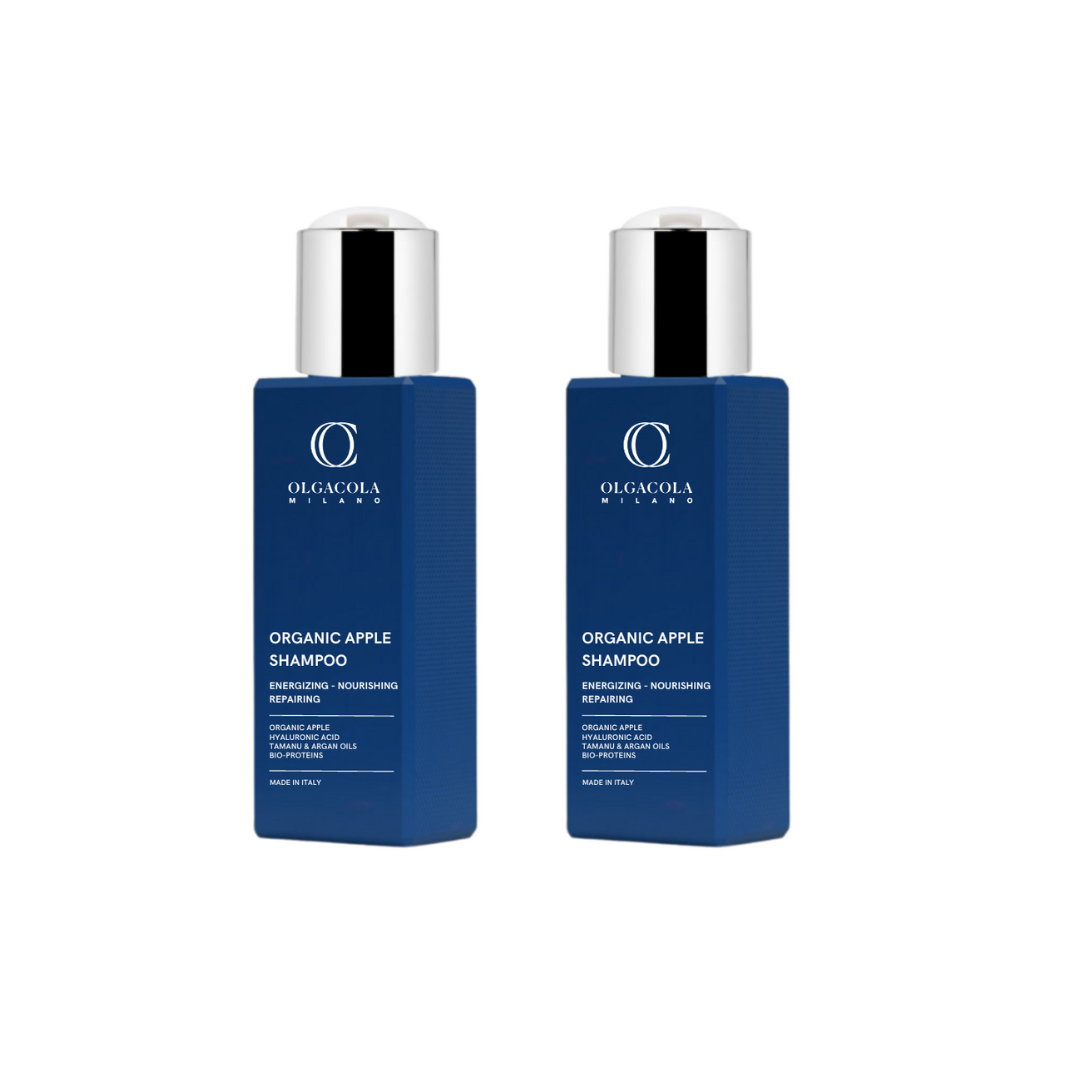 Kit Shampoo Organic Apple Mela Biologica - CUNI DETOX
